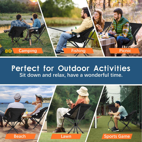 360° Swivel Camping Chairs