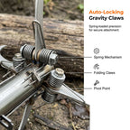 🔥Limited-time sale-Stainless Steel Folding Grappling Hook